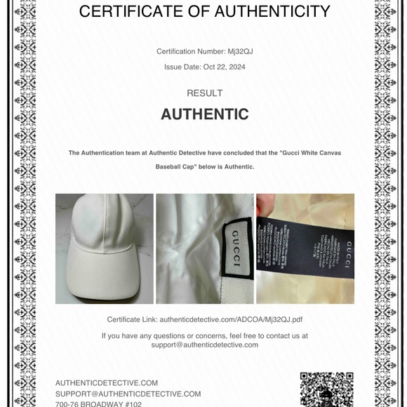 Gucci Canvas Interlocking GG Baseball Cap - Picture 2 of 10